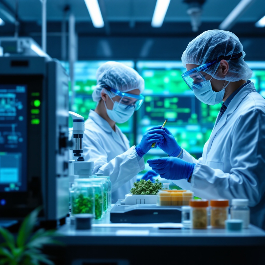 Cannabis testing laboratory